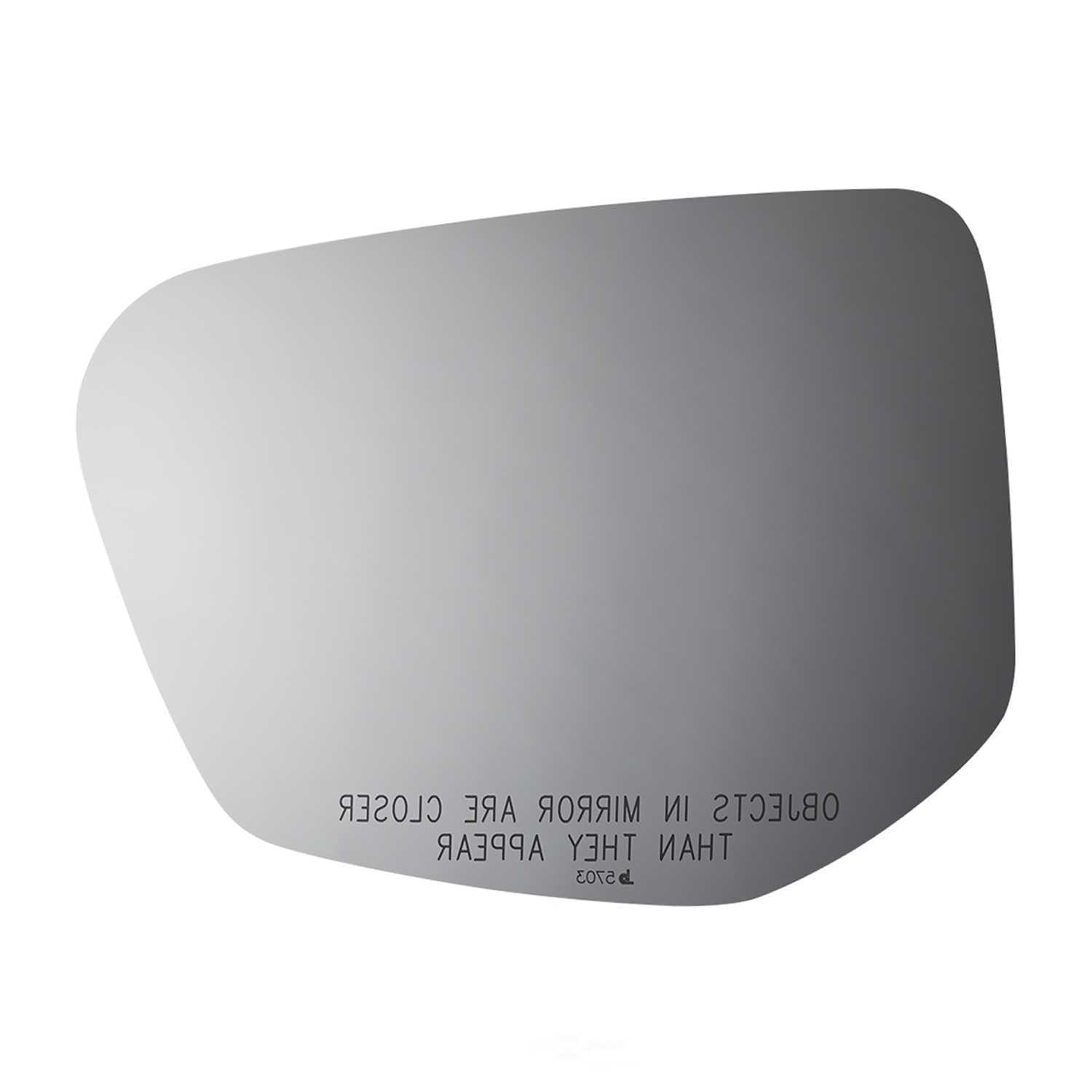 Burco Side View Mirror Replacement Glass - Clear Glass - 5703