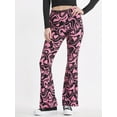 thumbnail image 2 of No Boundaries Flare Pants and 2-Pack, Women's and Women’s Plus, 2 of 7