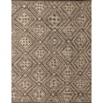 thumbnail image 1 of Ahgly Company Machine Washable Indoor Rectangle Abstract Brown Sugar Brown Area Rugs, 4' x 6', 1 of 7