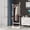 White, variant on Noble House 71" Solid Rubber Wood Coat Rack, Freestanding Garment Hanger, Space-Saving Entryway Stand, White
