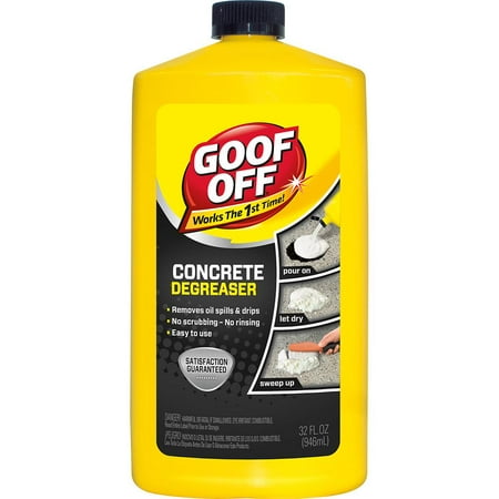 Goof Off® FG820 Concrete Degreaser, 32 Oz (Best Concrete Cleaner Degreaser)