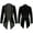 Black, variant on Kids Girls Red Circus Ring Master Ringmaster Tailcoat Jacket Outfit Burgundy 6