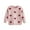 Pink, variant on WOYY Toddler Girls Sweater Hearts Print Knitted Pullover Top Casual Sweater, Sizes 3-4T