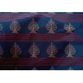 thumbnail image 4 of oneOone Cotton Silk Fabric Chevron & Tree Block Print Fabric By The Yard 42 Inch Wide, 4 of 4