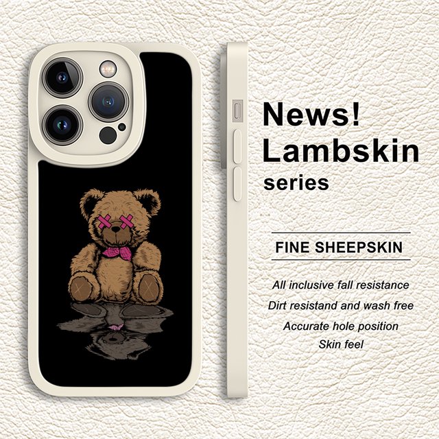 Mantenga su iPhone seguro y elegante con esta funda de goma TPU con estampado de dibujos animados para teléfono: una combinación perfecta de creatividad y funcionalidad.