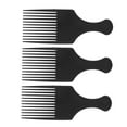 thumbnail image 2 of 3 piezas de peine profesional para peluquería, portátil, para peluquería afro, 2 of 14