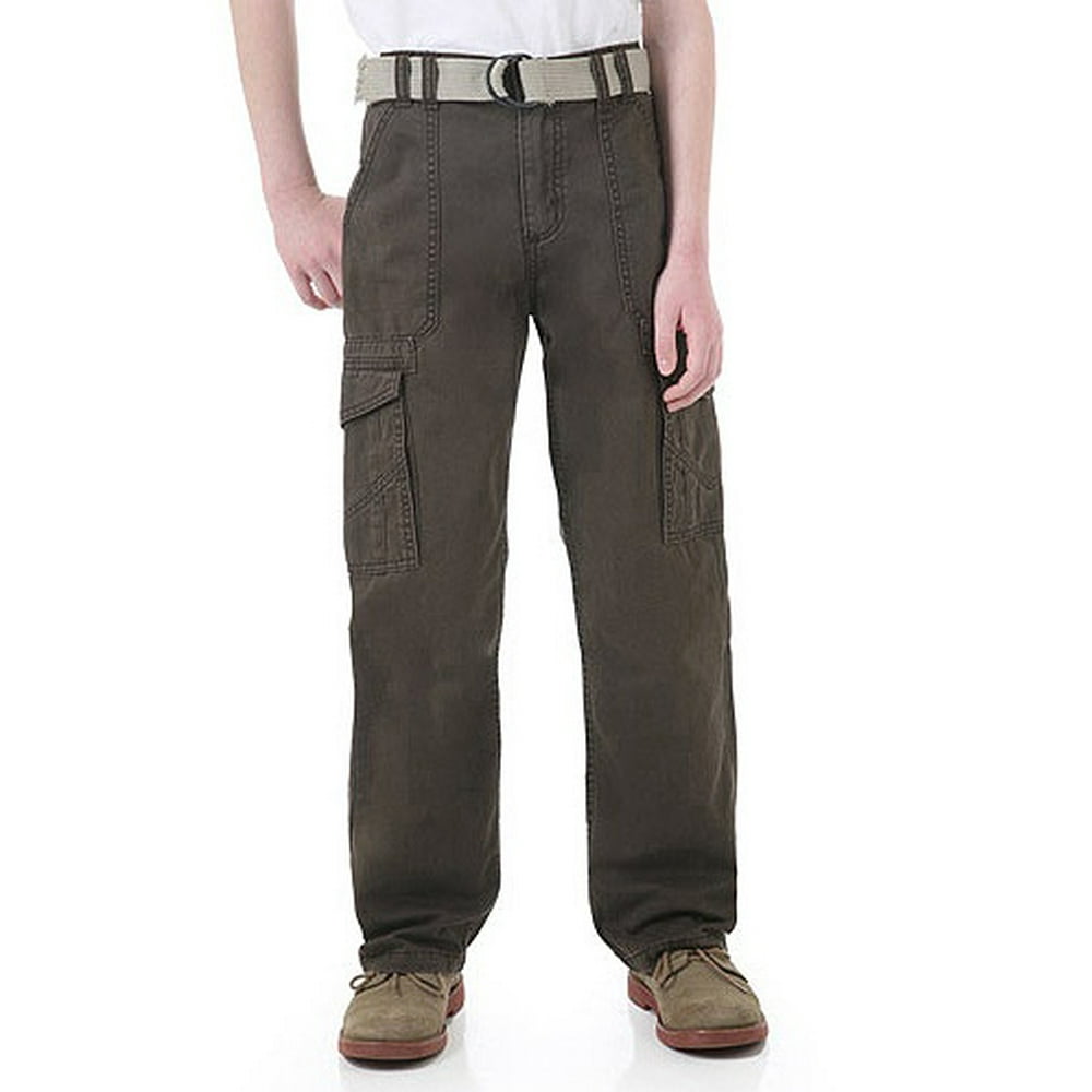 husky uniform pants elastic waist