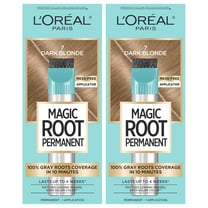 L'Oreal Paris Magic Root Permanent Hair Color, 10 Minute Hair Dye Kit to Rescue Roots with 100% Gray Hair Coverage, 7 Dark Blonde, 2 Pack (Packaging May Vary)