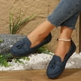 thumbnail image 4 of CHICVOMEY Comfort Penny Loafers for Women with Memory Foam Insole Business Casual Loafers Lightweight Work Dressy Loafers Slip On Flats with Arch Support, 4 of 8