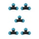 thumbnail image 2 of Ounissouiy T Pipe Connector Fittings Household Plastic Accessories Hose Components Connectors Garden Irrigation Joint Tube Watering Type2, 2 of 6