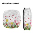 thumbnail image 2 of HELLHERO Tulip Seat & Backrest Cover Set and Back Cover for Seniors Men Women Non-Slip Fit Soft Moisture Wicking, 2 of 7