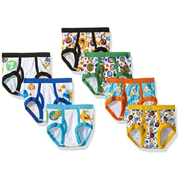 Nickelodeon Bubble Guppies Toddler Boys Bubbles 7 Pack Underwear