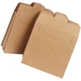 thumbnail image 3 of 50pcs Brown Paper Bags Kraft Paper Bags CD File Envelope Pouches Brown CD Envelopes, 3 of 7