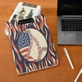 thumbnail image 5 of FORMRS A4 Clipboard Folder with Pen Holder Horizontal Foldable School Office Binder, Baseball Pattern, 5 of 9