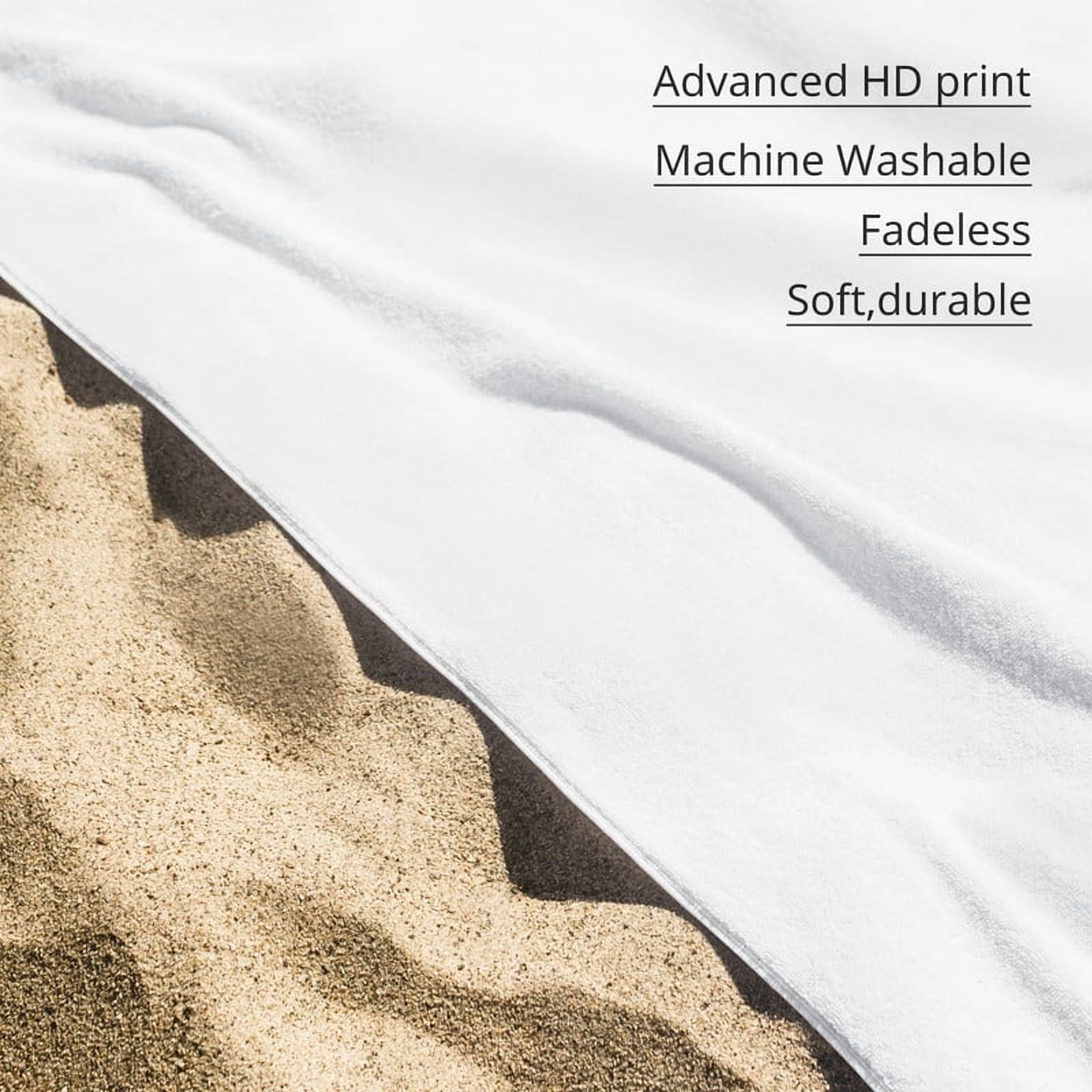 Adult Beach Towel, Kids Beach Towel, Modern Simple Beach Towel, Jellyfish Print Bath Towel