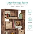 thumbnail image 4 of Best Choice Products 3-Tier Mid-Century Modern Wooden Bookcase w/ Removable Back Panels, Offset Pine Legs - Brown, 4 of 8