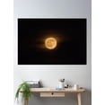 thumbnail image 2 of Wolf Moon Howls. Poster Wall Art, Modern Wall Decor, 16x24 UNFRAMED, 2 of 3