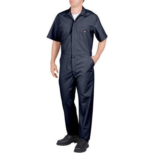 Men's Big & Tall Short Sleeve Deluxe Poplin Coverall by Dickies
