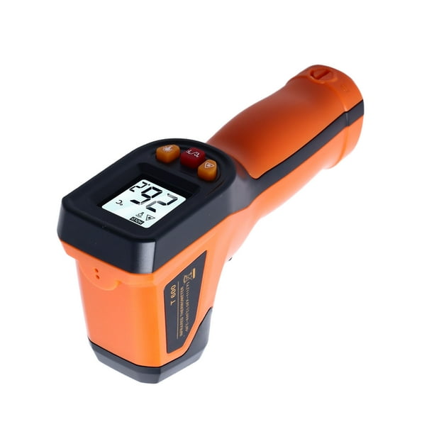 Pistola De Temperatura Con Termómetro Infrarrojo, Sin Contacto -50~600 Grados Celsius -58~1112 ℉ Termómetro Infrarrojo Digital Para Uso Industrial