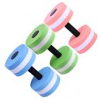 thumbnail image 3 of WHAMVOX Dumbbells for Swimming Exercise Tool 3Pcs EVA Round on Ends Biceps Training Gear, 3 of 8