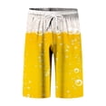 thumbnail image 3 of CHENge Men's Shorts Retro Athletic Tropical Print Quick Dry Surf Board Shorts with Pockets Upf 50+ Sun Protection Swimwear Bathing Suits, 3 of 4