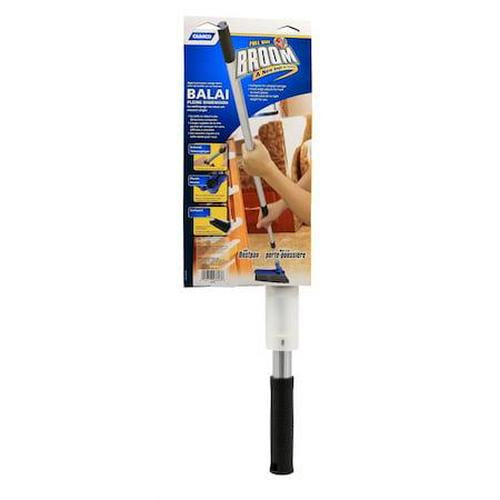 Camco RV Broom and Dustpan - Compact Cleaning Tool - Bilingual — Residential Use, Standard Application