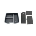 thumbnail image 4 of Center Console Organizer Compatible with Toyota, Insert ABS Black Materials Tray, Armrest Box Secondary Storage for Chevy Silverado, 4 of 7
