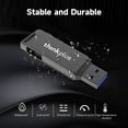 thumbnail image 4 of yeacher Thinkplus MU251 Dual-Port USB 3.0 & Type-C Rotating Flash Drive with Zinc Alloy Shell, 64GB Storage, High-Speed Data Transfer, Compact & Durable Design for Multiple Devices, 4 of 6