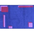 thumbnail image 1 of Ahgly Company Indoor Rectangle Abstract Purple Modern Area Rugs, 8' x 10', 1 of 4
