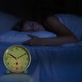 thumbnail image 5 of RV Reloj despertador para niños pequeños, reloj despertador educativo para niños, fácil de configurar y funciona con pilas, reloj despertador de viaje silencioso sin tictac (Koala) Rojo Verde, 5 of 5