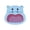 Hippos, variant on EBCUE Cute Colorful Cartoon Shape Bath Sponge for Kids,Baby Sponge for Bathing Soft Exfoliating Bath Loofah Pad for Daily Shower