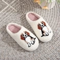 thumbnail image 6 of Fuzzy Slippers For Women Cozy Indoor Slippers Soft Comfortable Home Shoes Cute Cartoon Dog Design Slides Warm Cozy Winter House Slippers Bedroom Indoor House Shoes, 6 of 7