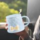 thumbnail image 3 of Taza de café Bowknot de cerámica de 350 ml, taza de té con mango y cuchara, porcelana resistente a altas temperaturas, lindo regalo para el hogar o la oficina, apto para lavavajillas, 3 of 5