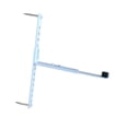 thumbnail image 4 of Soporte de tarjetas de gráficos Soporte de tarjeta de video de metal Compacto de alto rendimiento Instalación fácil Accesorios blancos, 4 of 8