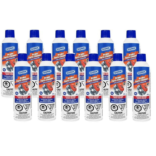 Nettoyant pour freins Gunk non inflammable, paquet de 12