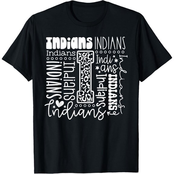 Vintage Indians Back To School Team Spirit T-Shirt Unisex S-5Xl Hot Trending Shirt Birthday Gift