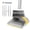 Gray, variant on Yocada Upright Telescopic Iron Pole Iron Broom and Dustpan Set with Broom & Dustpan, Black