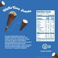 thumbnail image 4 of Muddy Bites Cookies 'N Cream Waffle Cone Snacks, 2.33 oz, 4 of 8