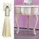 thumbnail image 5 of El cajón de del cuero de la decorativa de para del guardarropa Blanco Zulema tiradores de cajón, 5 of 8
