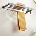 thumbnail image 6 of Bathroom Lavatory Towel Rack with Towel Bars, Wall Mounted Towel Holder, 6 of 7