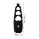 thumbnail image 2 of Bocina de bicicleta, timbre eléctrico para patinete, mini timbre electrónico con carcasa de silicona impermeable (negro, 11 x 3,5 cm), 2 of 3