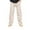 White, variant on Afdoent Men's Casual Pants Male Solid Color Casual Work Pants Blend Material Pocket Pants Breathable