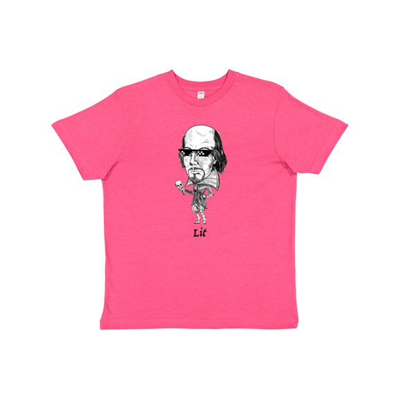 Inktastic Lit Shakespeare bobble Youth T-Shirt