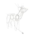 thumbnail image 3 of Benjara Meyi 3pc Outdoor Reindeer Family Christmas Decoration-229 Warm White LED, 3 of 9