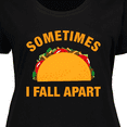 thumbnail image 4 of Inktastic Tacos Fall Apart Women's Plus Size T-Shirt, 4 of 5