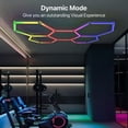 thumbnail image 4 of Luces LED RGB hexagonales HYPERLITE de 5 paneles con sincronización musical, 4 of 7