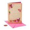 American Greetings Pink Floral Mother's Day Card from Daughter with Foil