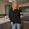 thumbnail image 5 of SUNBS Oversized Sweaters for Women Winter Crewneck Pullover - Cozy Knit Long Sleeve Top Casual Loose Fit Clothes, 5 of 9
