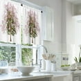 thumbnail image 2 of LALILO Kitchen Curtains and Valances Set of 3 36" Tree With Window Treatment Tiers for Window Decor, 2 of 5