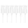 thumbnail image 1 of Uxcell 6Pcs Botellas dispensadoras con bomba, bombas de plástico para fundación, reemplazo de tapa para tamaño de cuello de rosca 18/410, 1 of 7